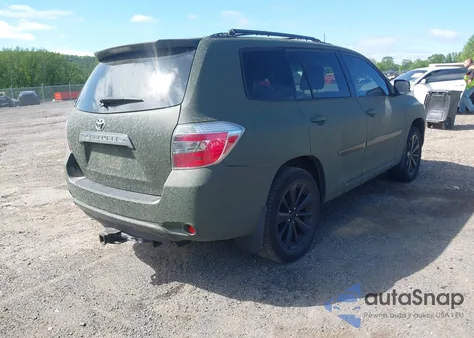 2009 Toyota Highlander Hybrid Limited из США, поврежденный, VIN JTEEW44A992031808